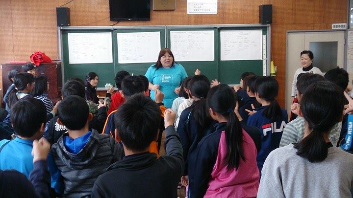 2017年11月27(月) 弘前市立桔梗野小学校校歌、讃歌を英語で歌う